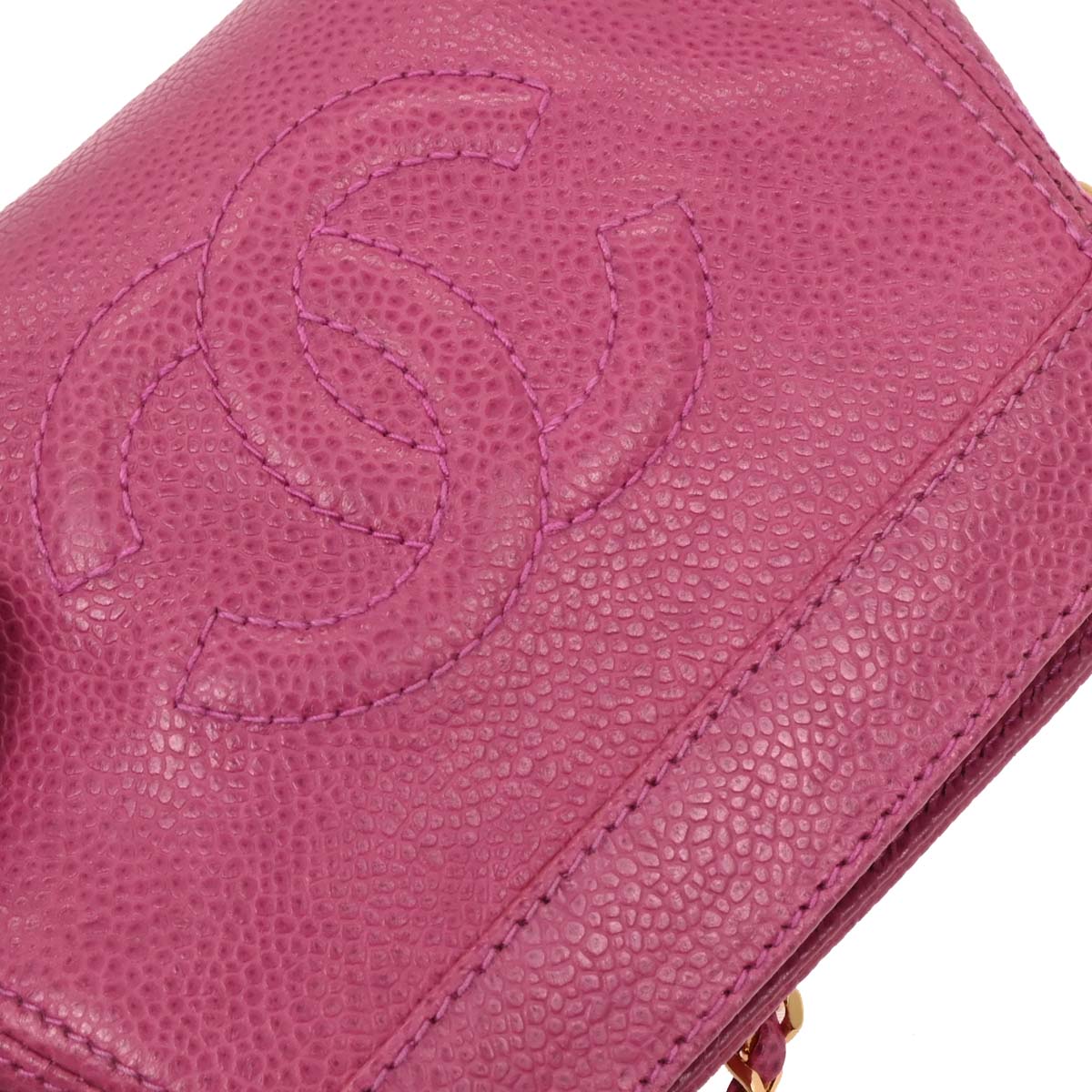 Chanel Pink Caviar Shoulder Bag