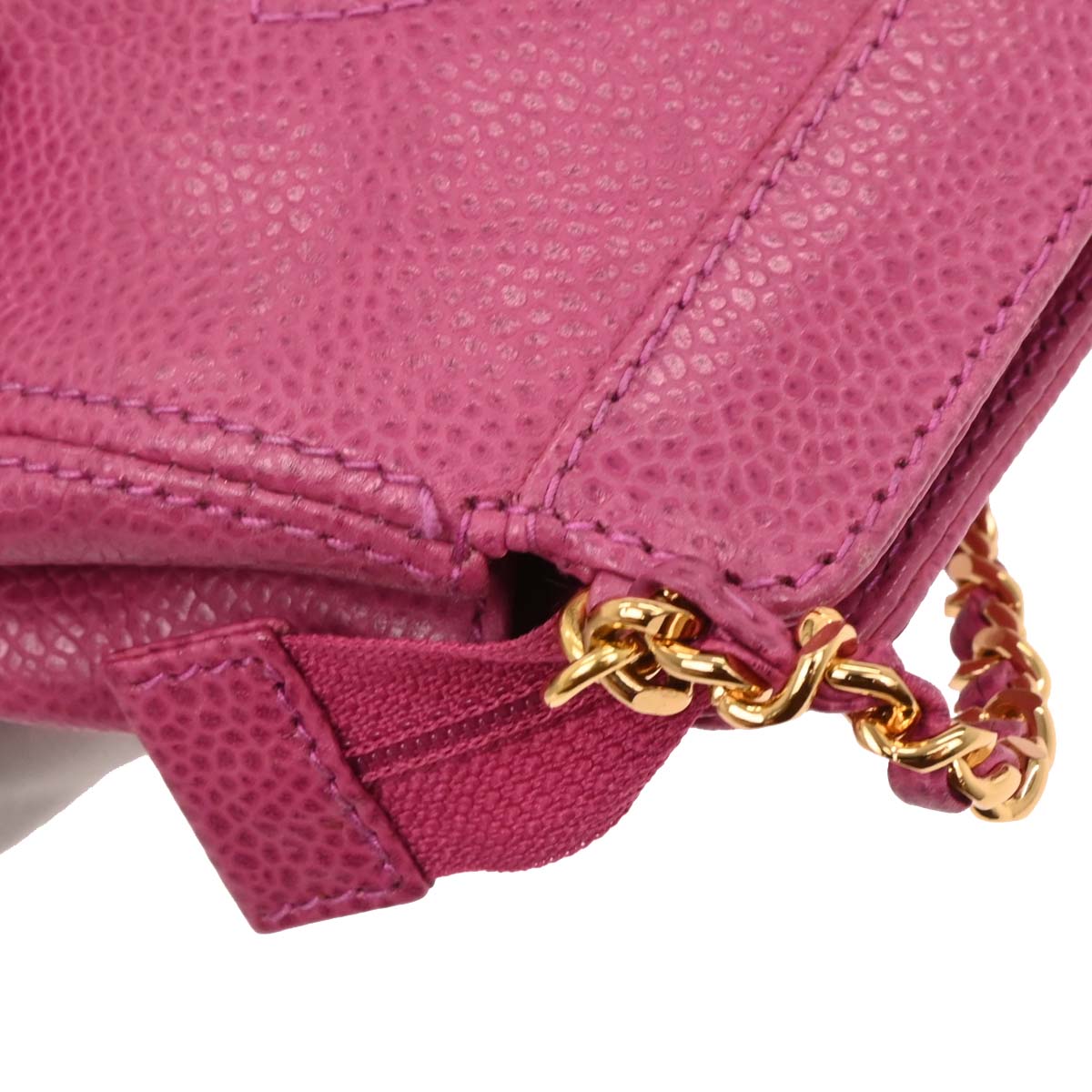 Chanel Pink Caviar Shoulder Bag