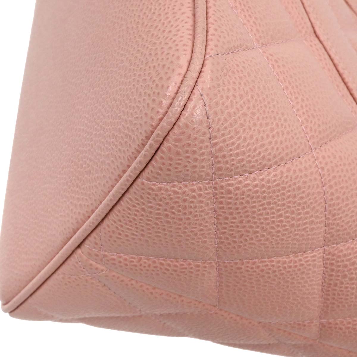Chanel Pink Caviar Medallion Tote Handbag