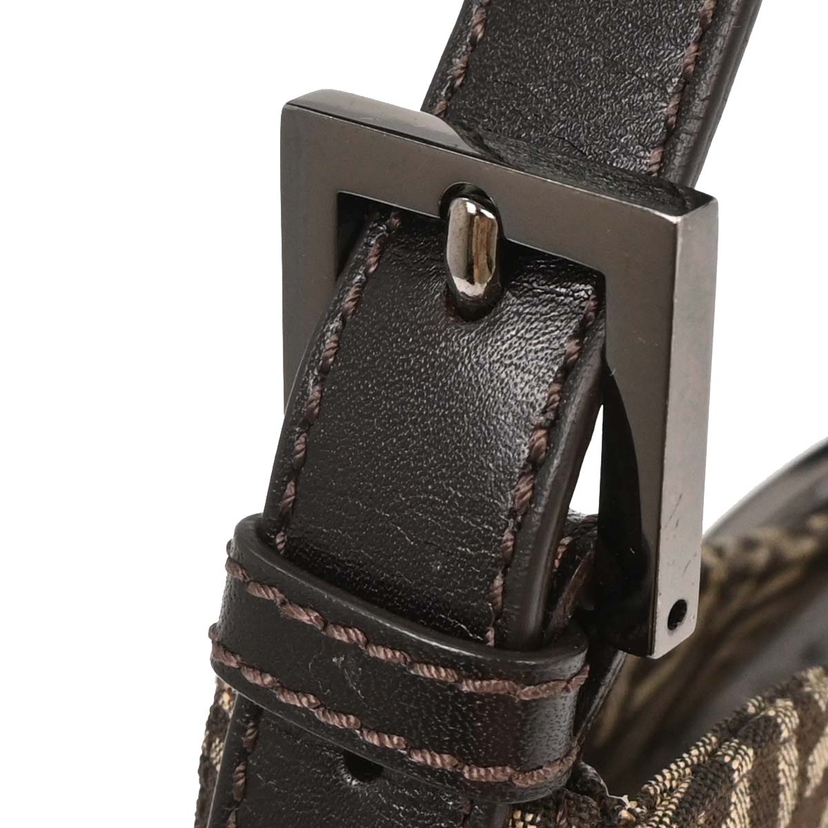 Fendi Brown Zucchino Handbag