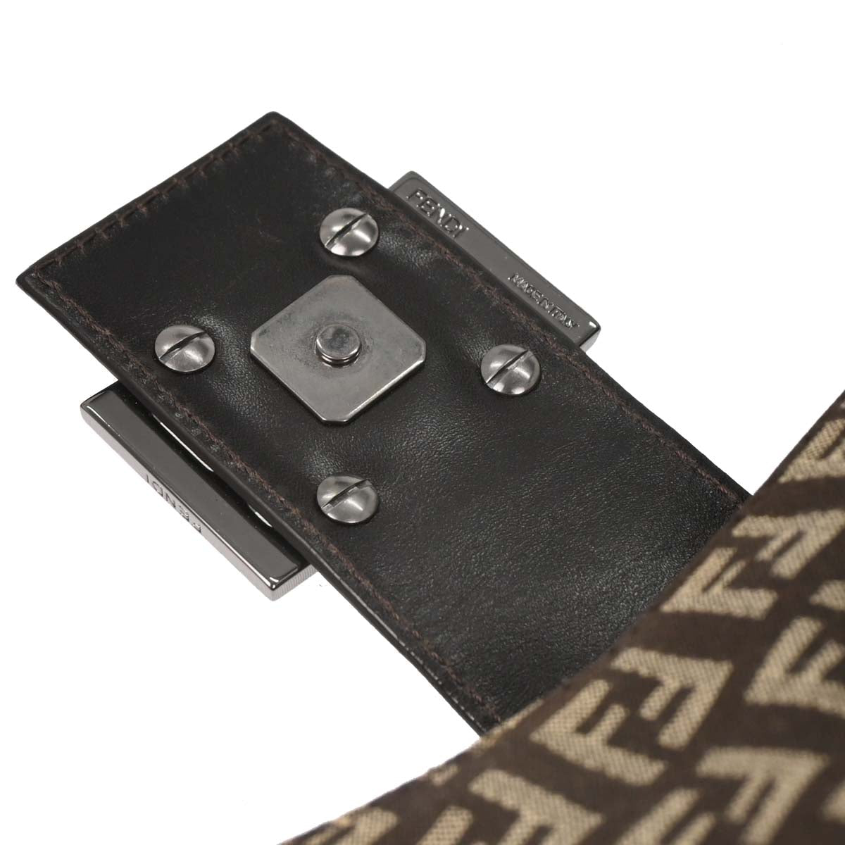 Fendi Brown Zucchino Handbag