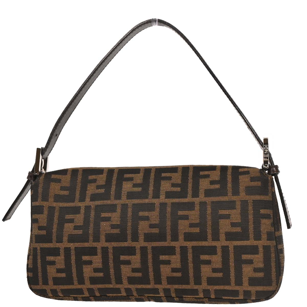 Fendi Brown Zucca Baguette Handbag
