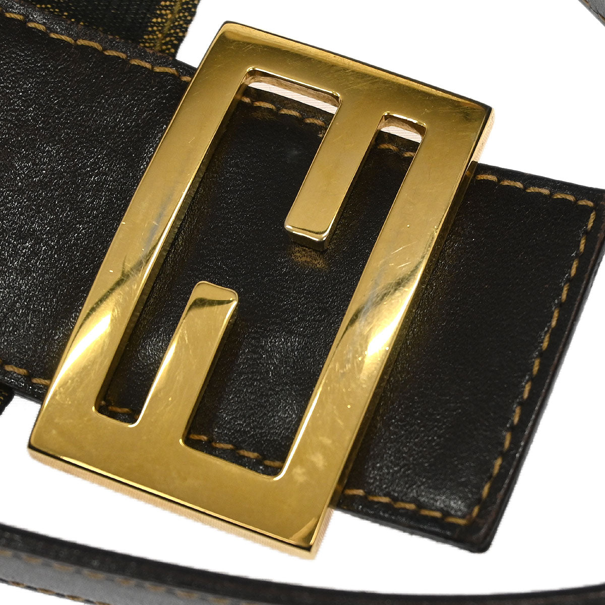 Fendi Brown Canvas Zucca Handbag