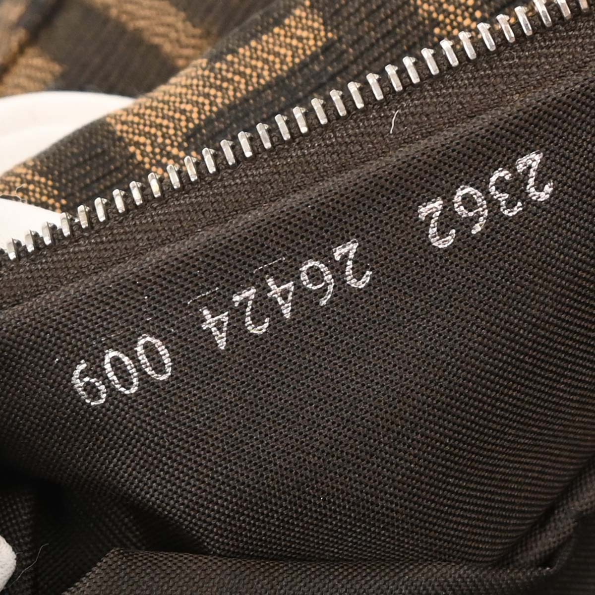 Fendi Brown Zucca Baguette Handbag