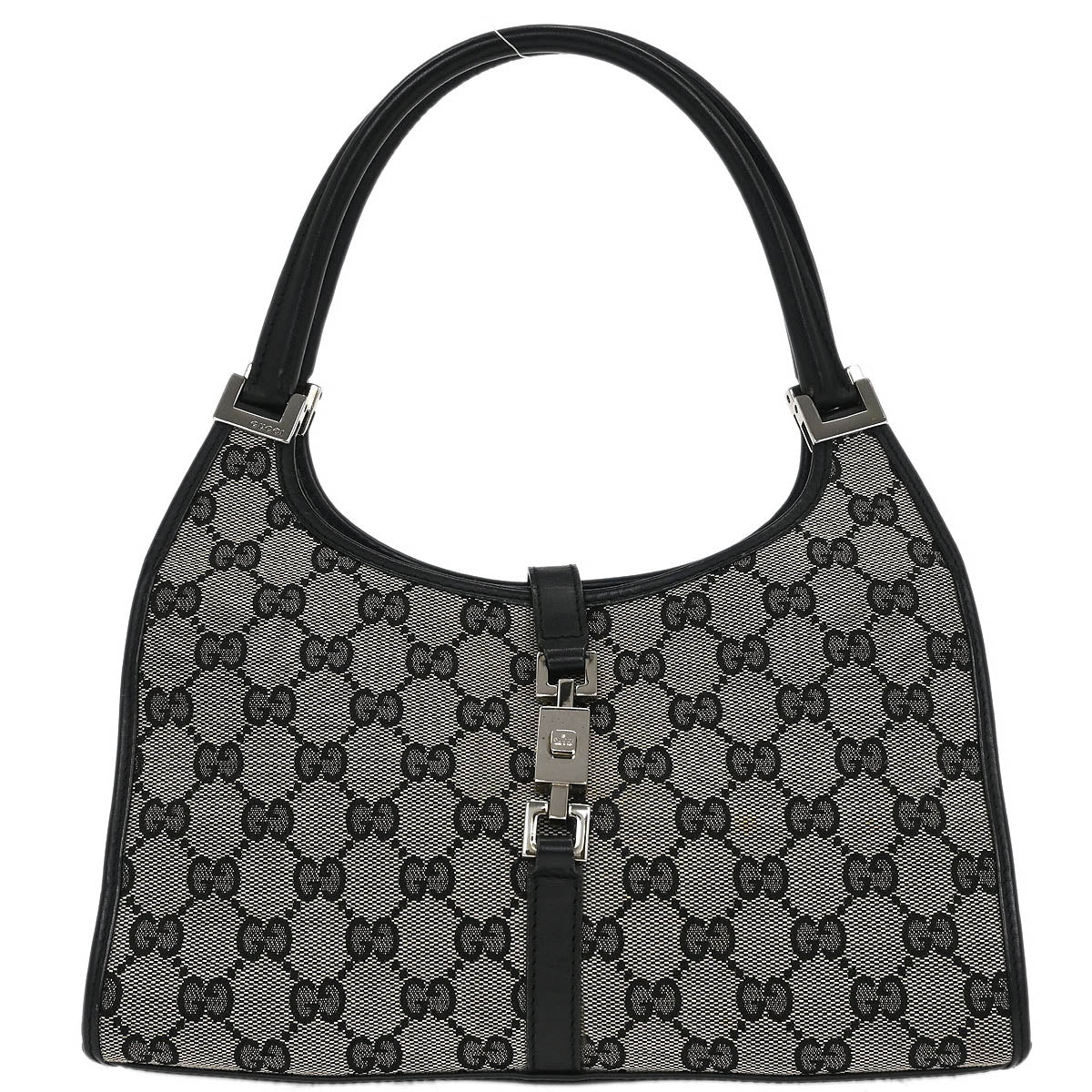 Gucci Gray GG Jackie Handbag