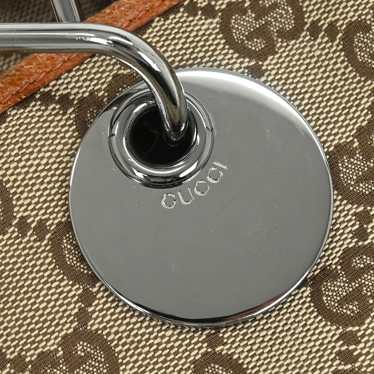 Gucci Beige Canvas GG Tote Handbag