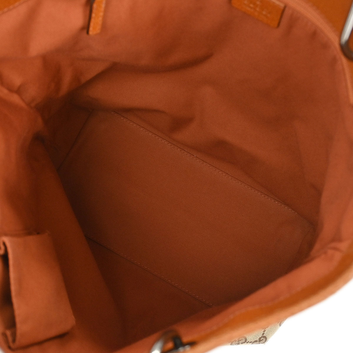 Gucci Beige Canvas GG Tote Handbag