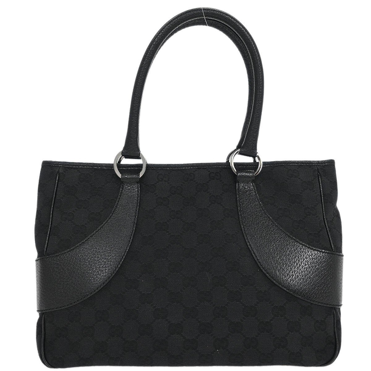 Gucci Black GG Tote Handbag