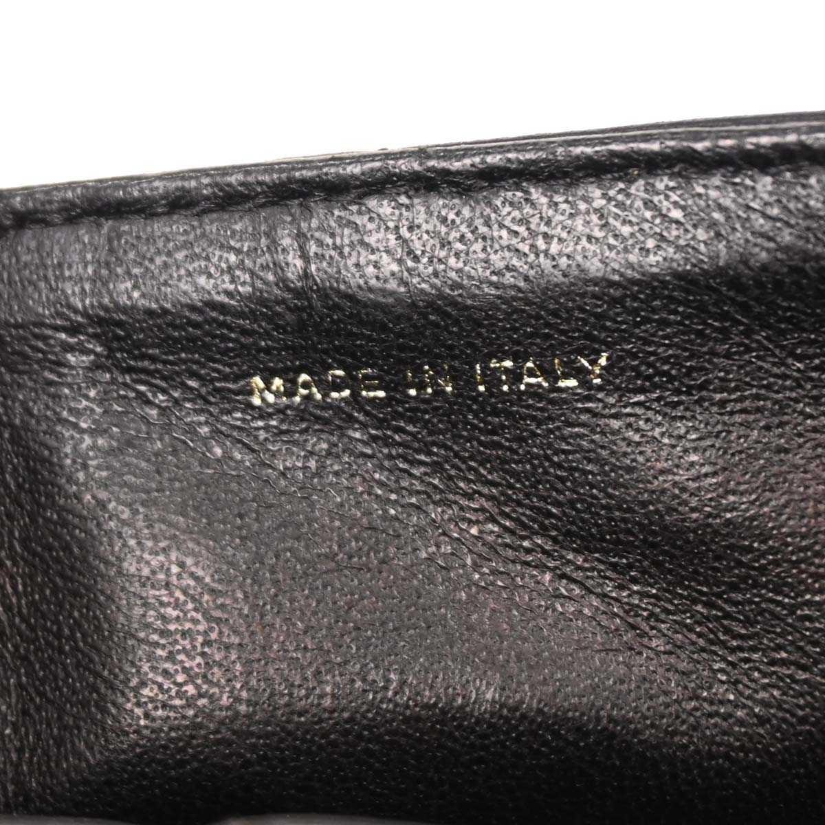 Chanel Black Lambskin East West Choco Bar Shoulder Bag