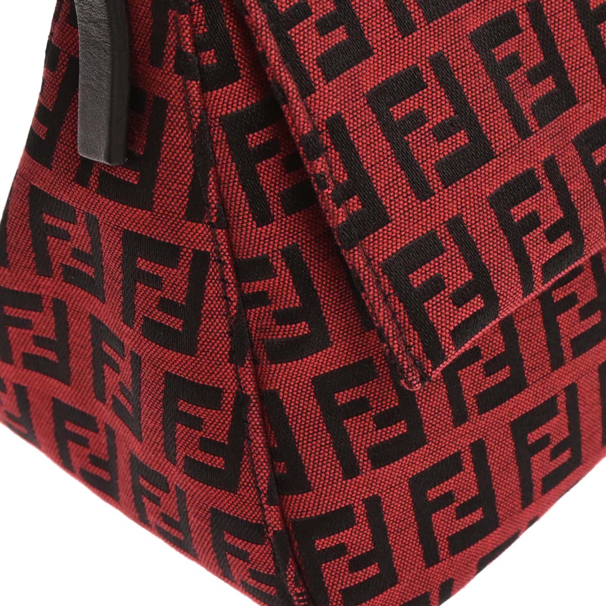 Fendi Red Zucchino Handbag