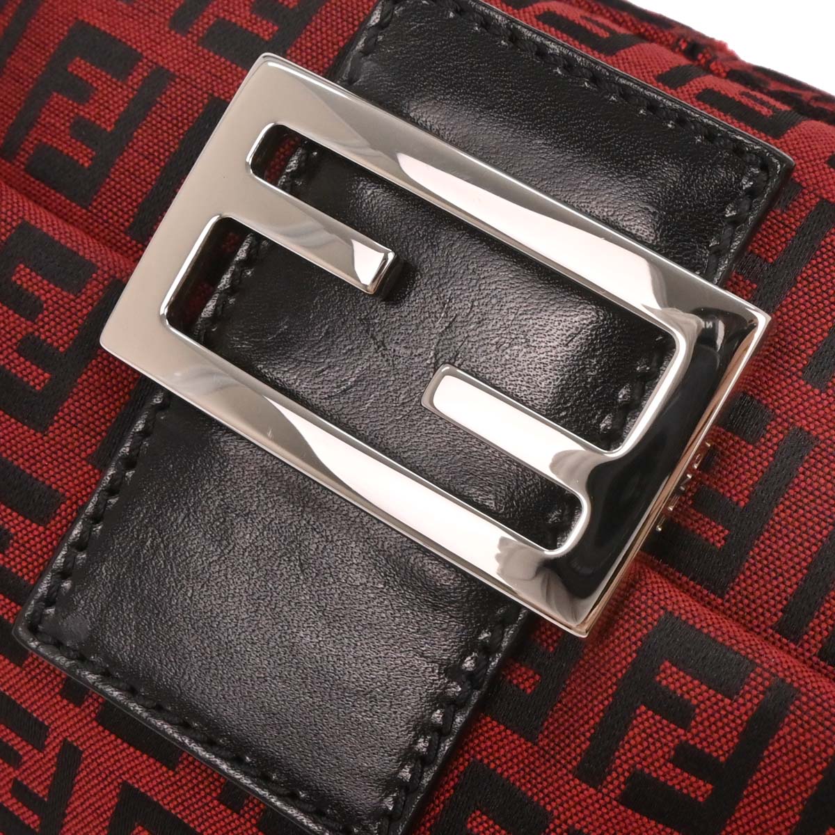 Fendi Red Zucchino Handbag