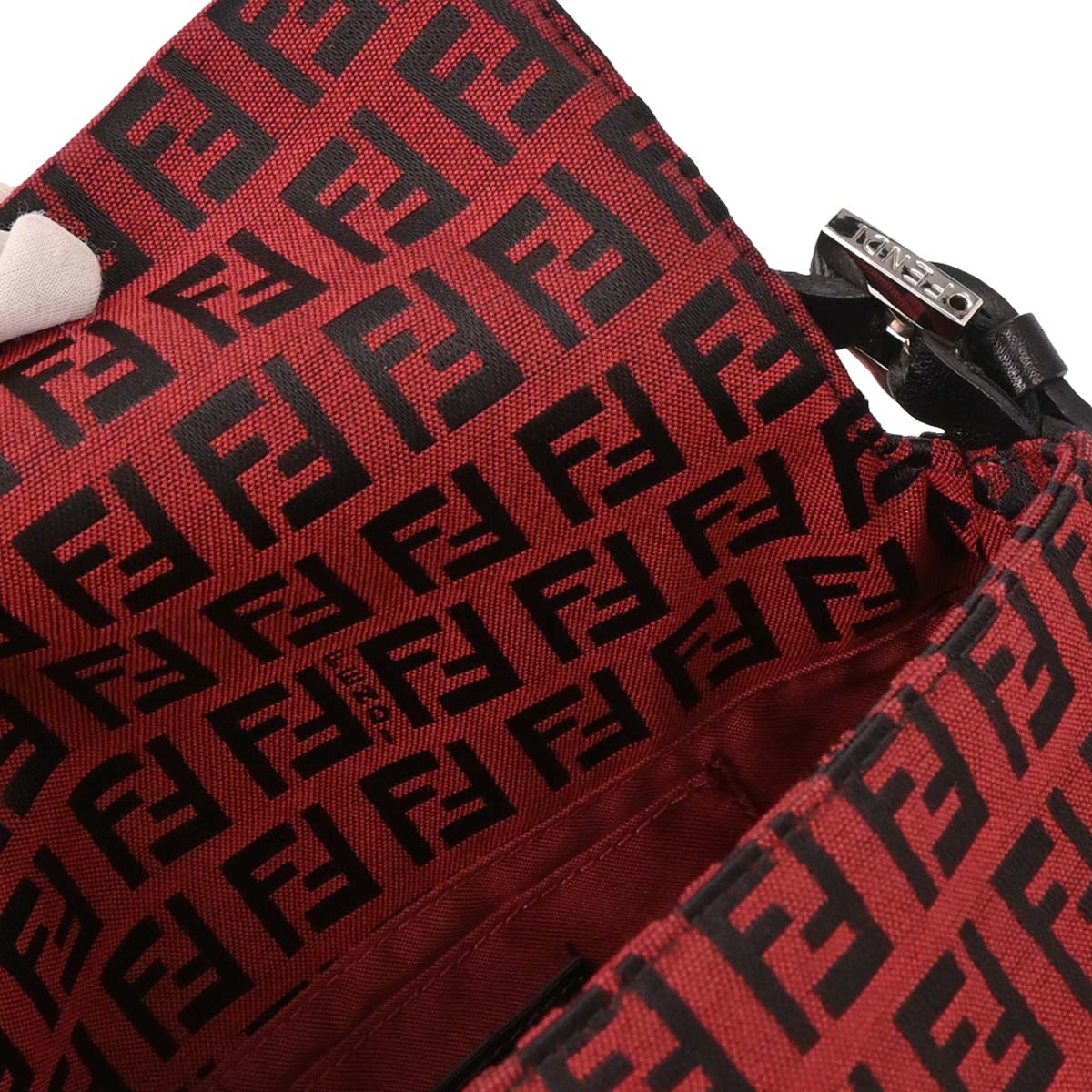 Fendi Red Zucchino Handbag