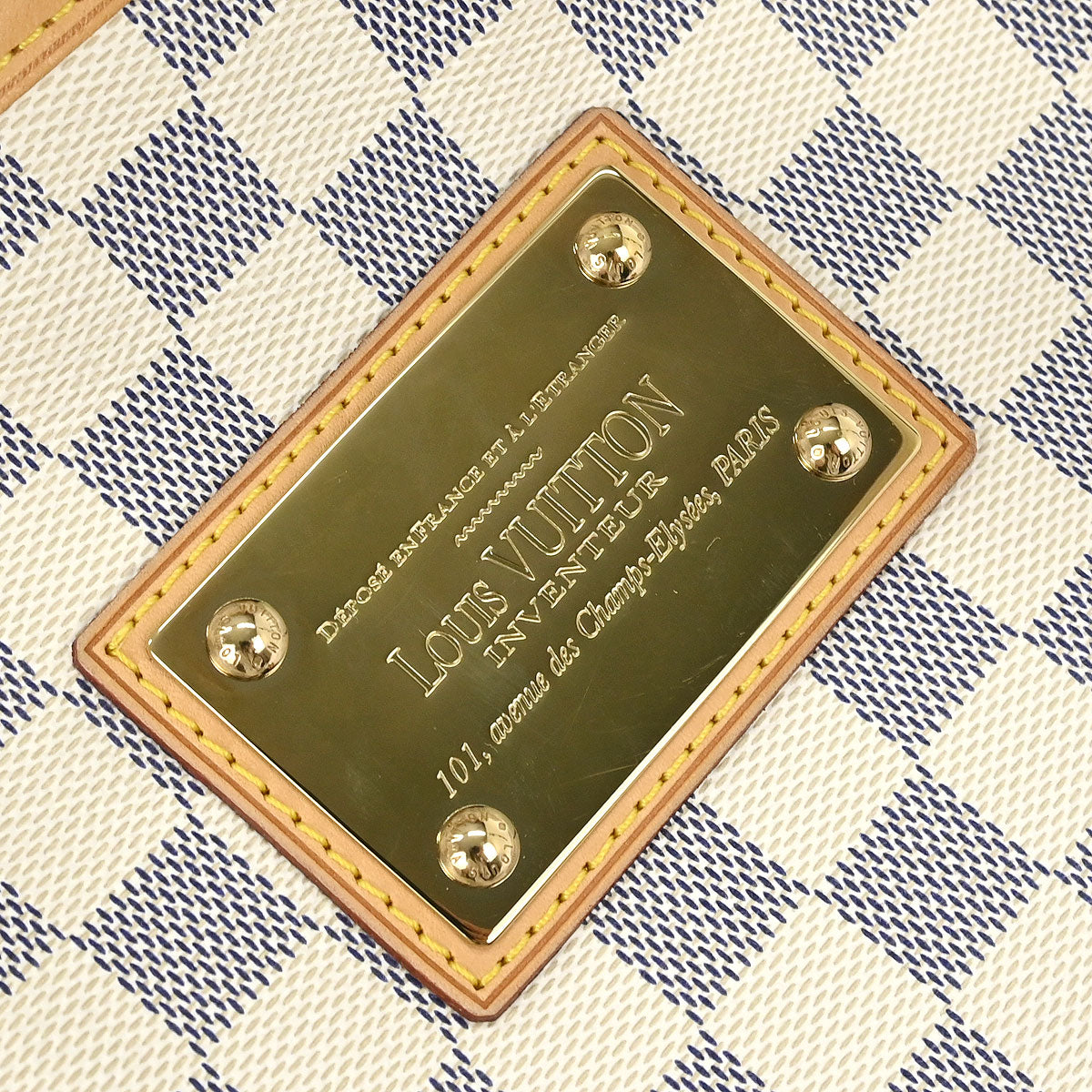 Louis Vuitton Damier Azur Galliera PM Shoulder Bag N55215