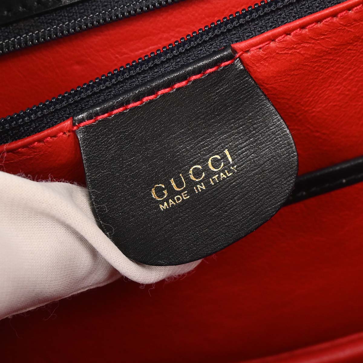 Gucci Black Bamboo 2way Shoulder Handbag