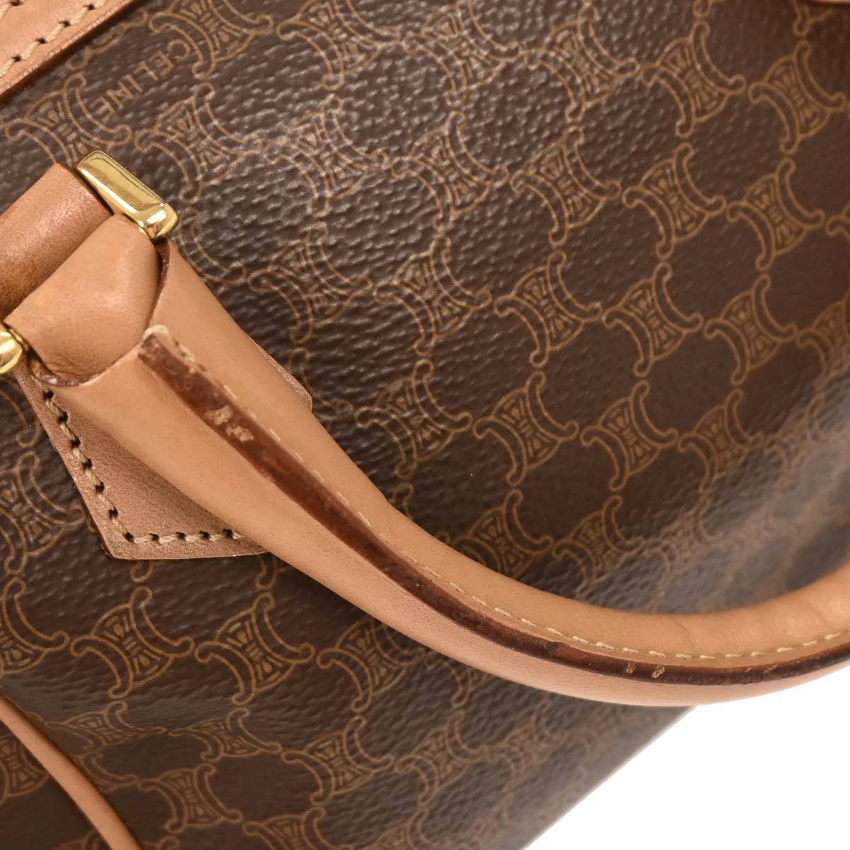 Celine Brown Macadam 2way Handbag