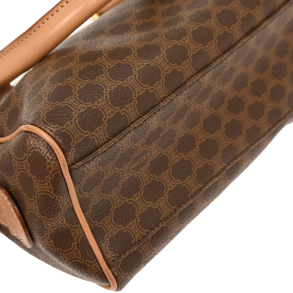Celine Brown Macadam 2way Handbag