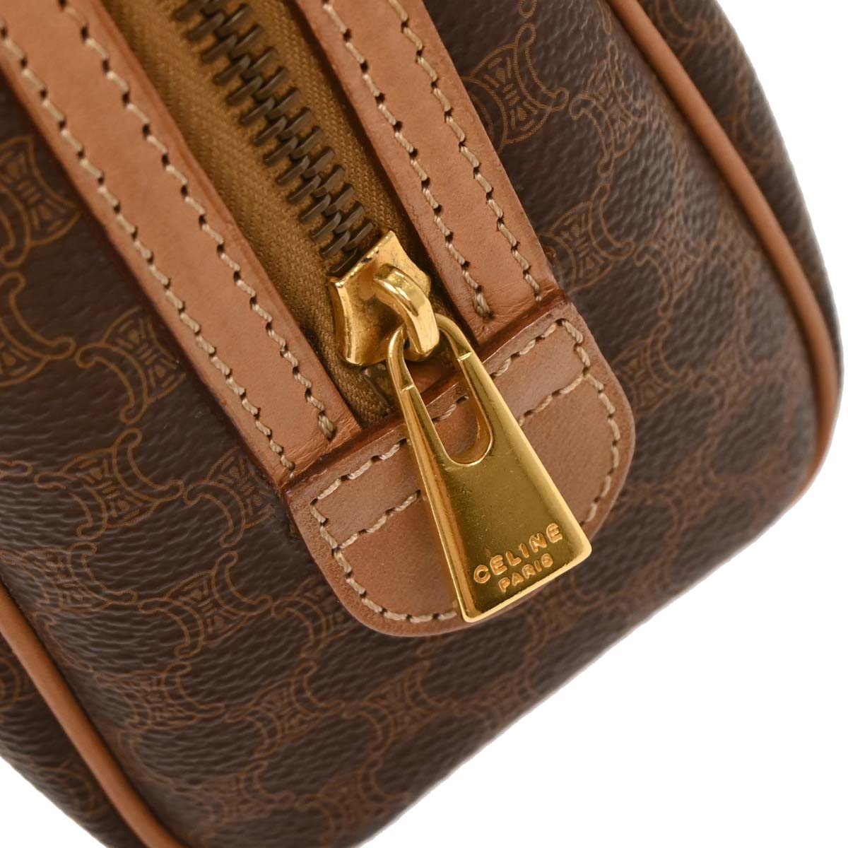 Celine Brown Macadam 2way Handbag