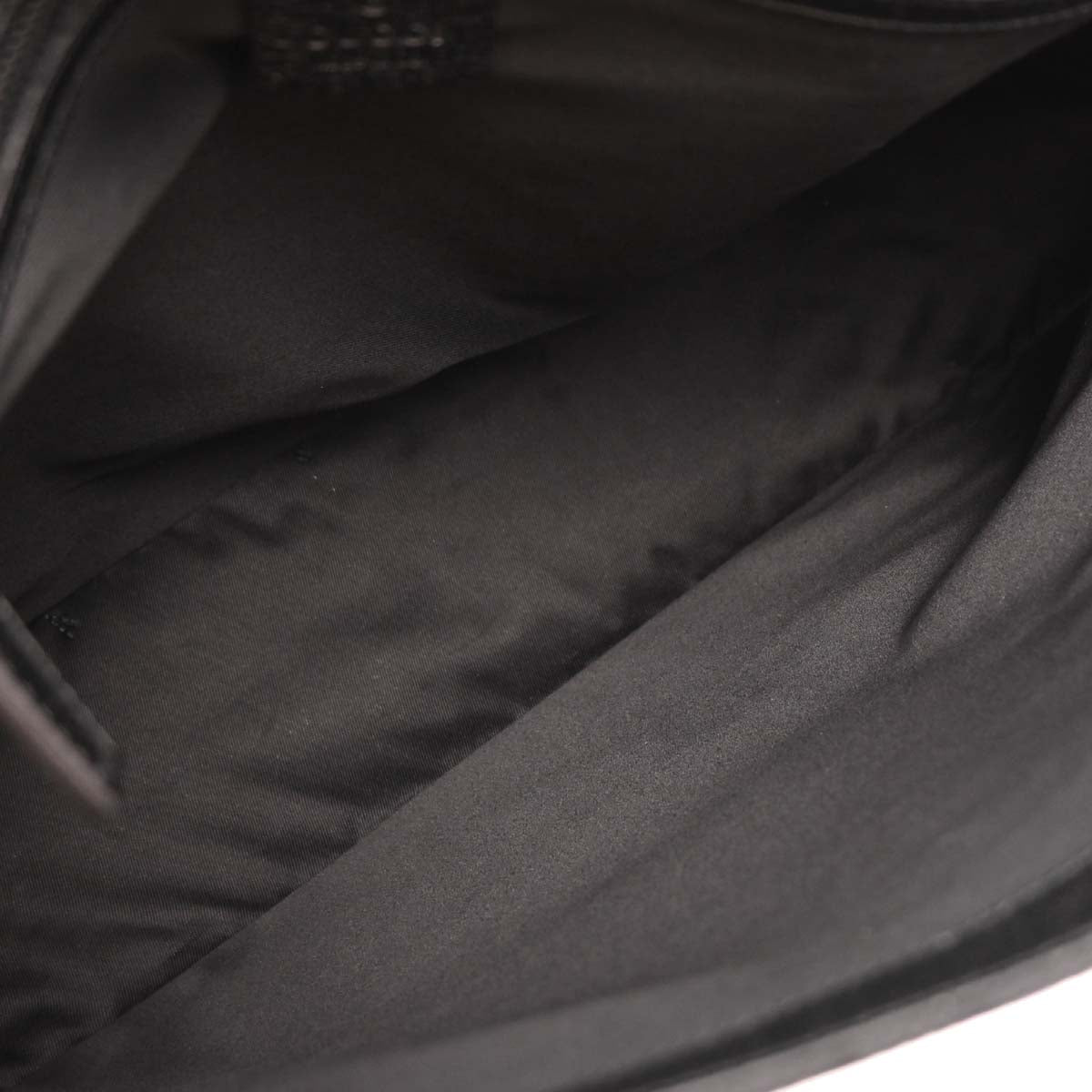Gucci Black Canvas GG Messenger Shoulder Bag