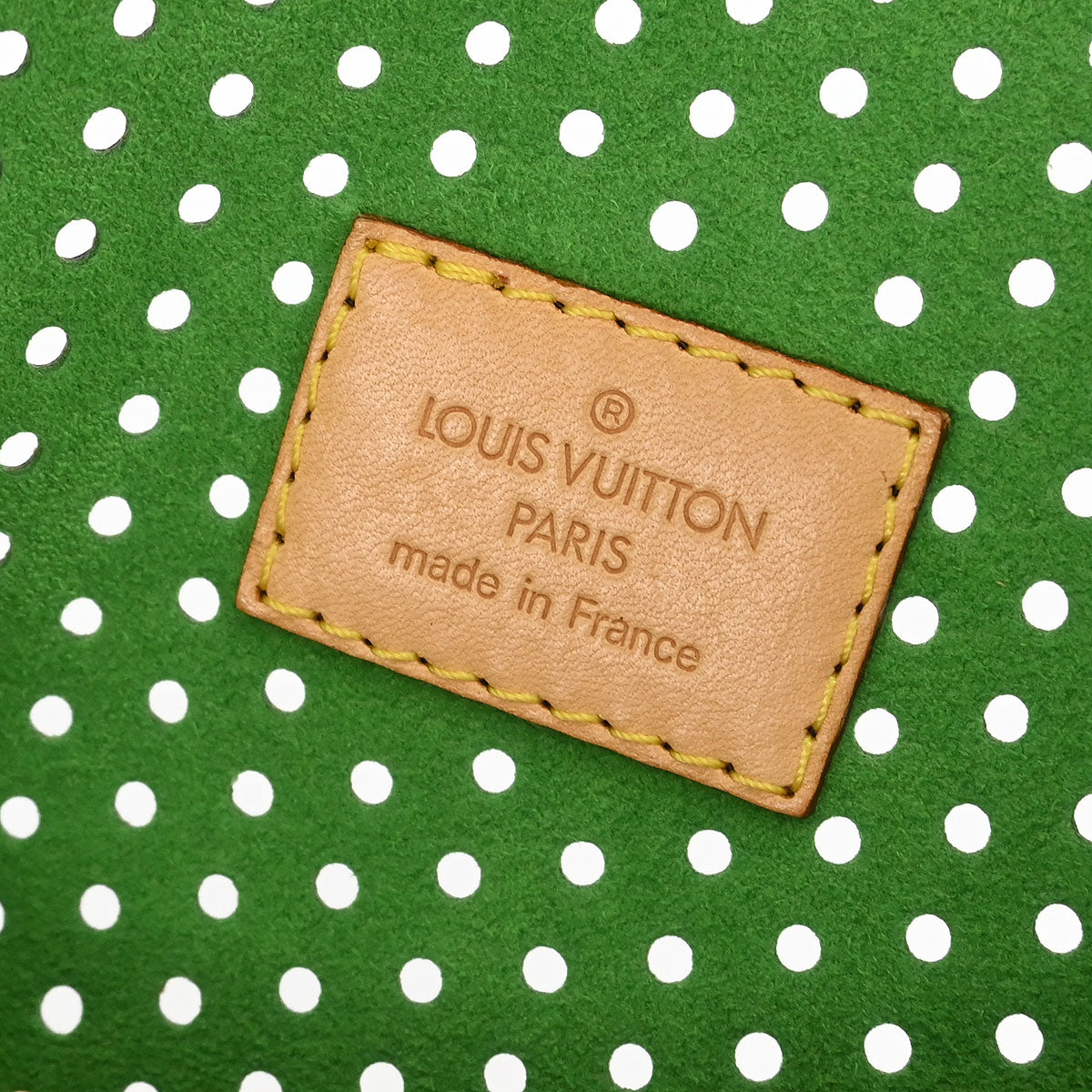 Louis Vuitton Green Monogram Perforated Speedy 30 Handbag M95181