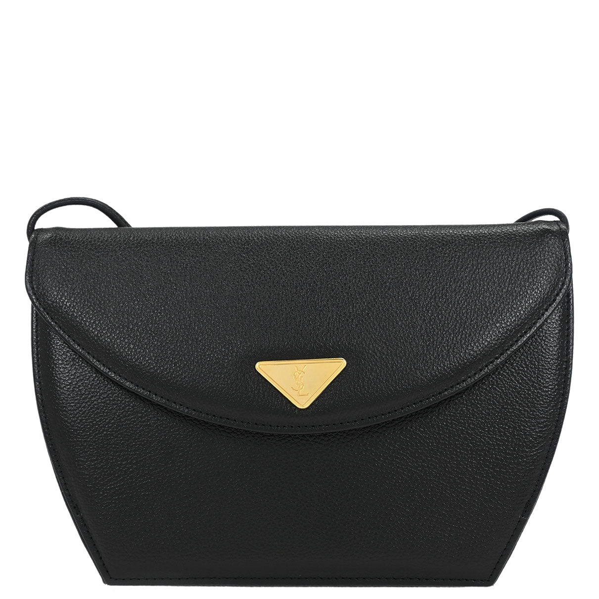 Yves Saint Laurent Black Leather Shoulder Bag