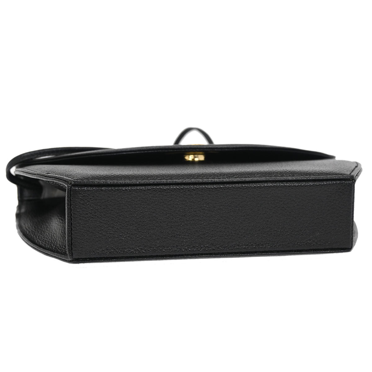 Yves Saint Laurent Black Leather Shoulder Bag
