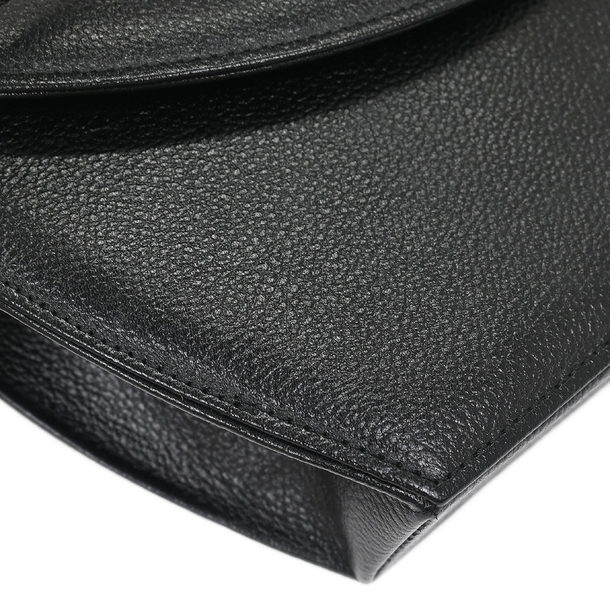 Yves Saint Laurent Black Leather Shoulder Bag