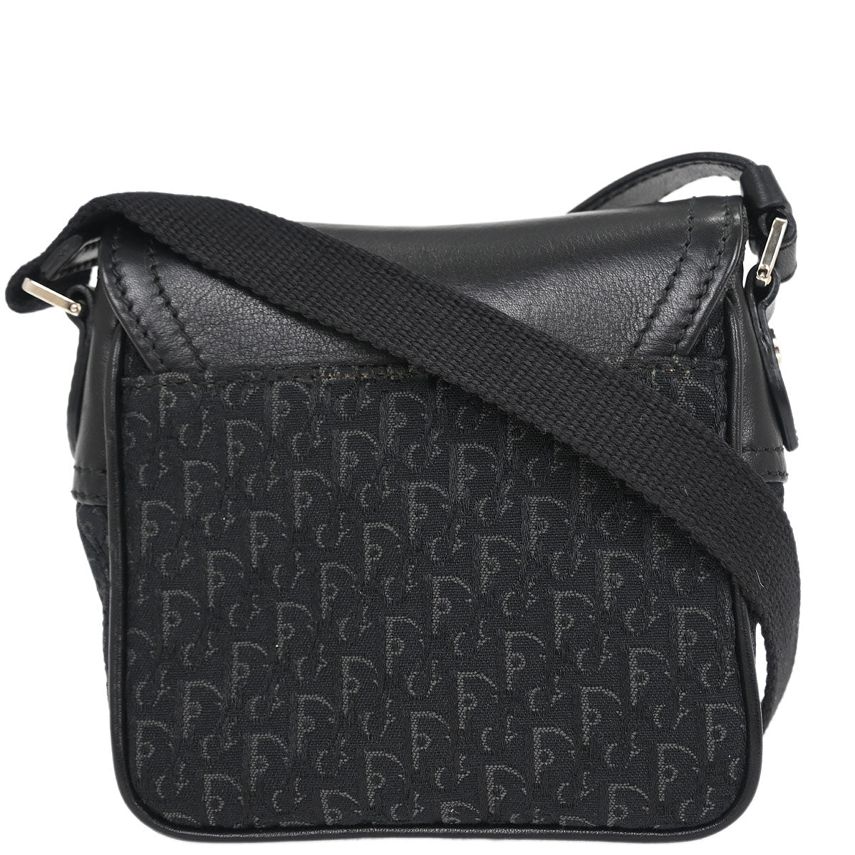 Christian Dior Black Trotter Street Chic Crossbody Bag