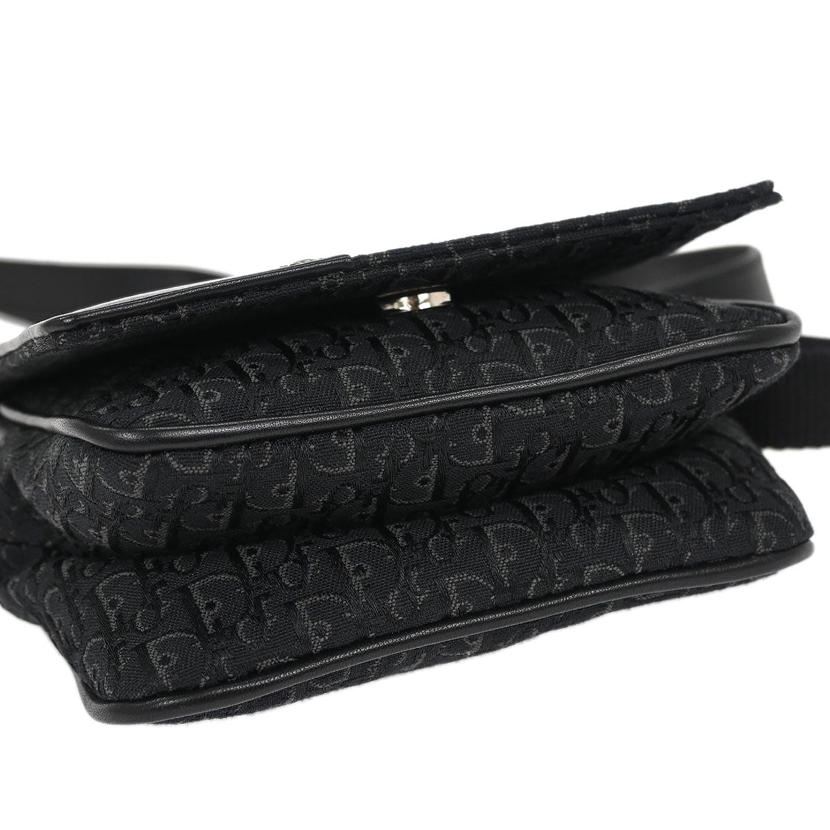 Christian Dior Black Trotter Street Chic Crossbody Bag