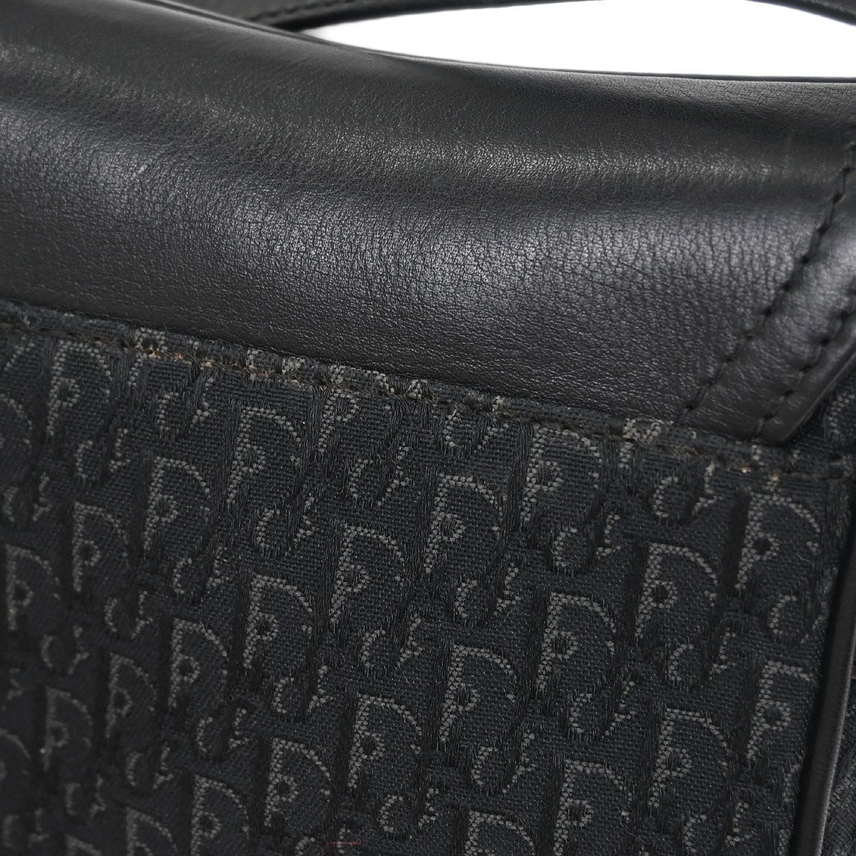 Christian Dior Black Trotter Street Chic Crossbody Bag