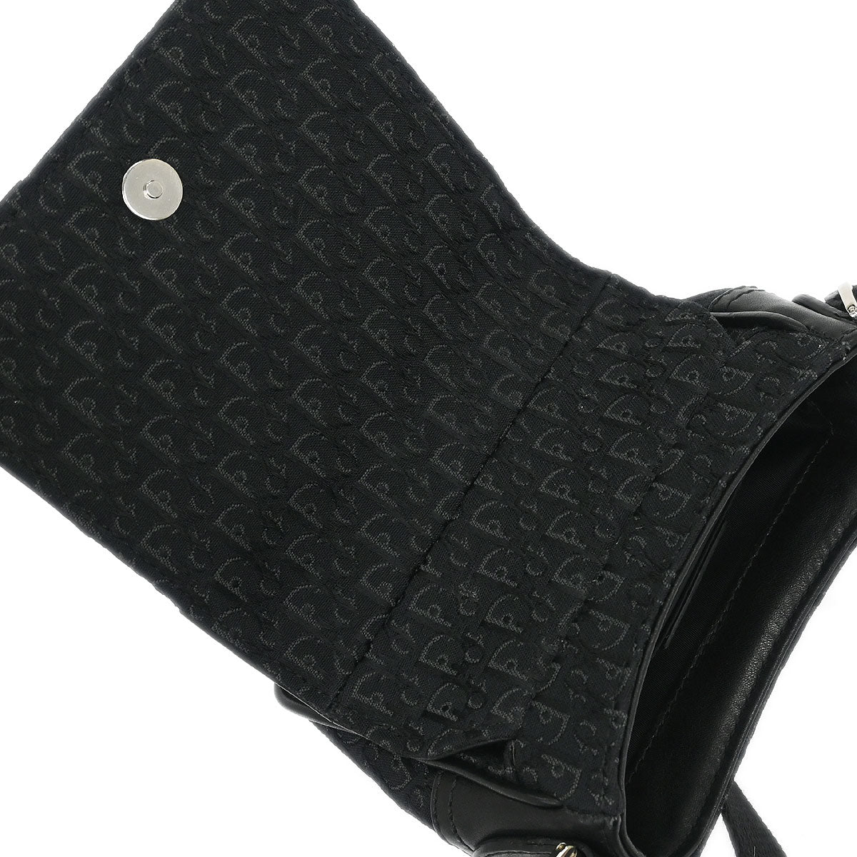 Christian Dior Black Trotter Street Chic Crossbody Bag