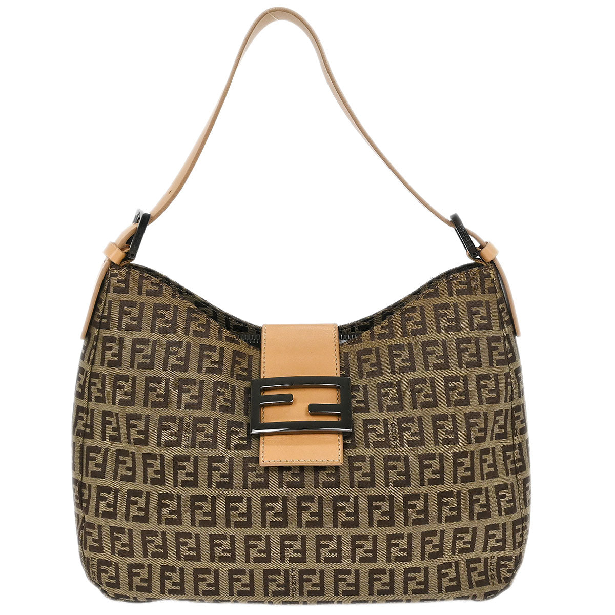 Fendi Brown Zucchino Handbag
