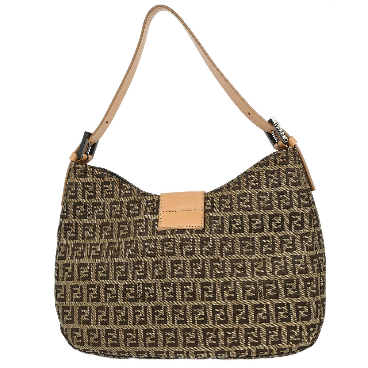 Fendi Brown Zucchino Handbag