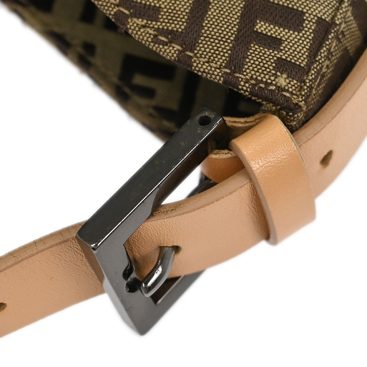 Fendi Brown Zucchino Handbag