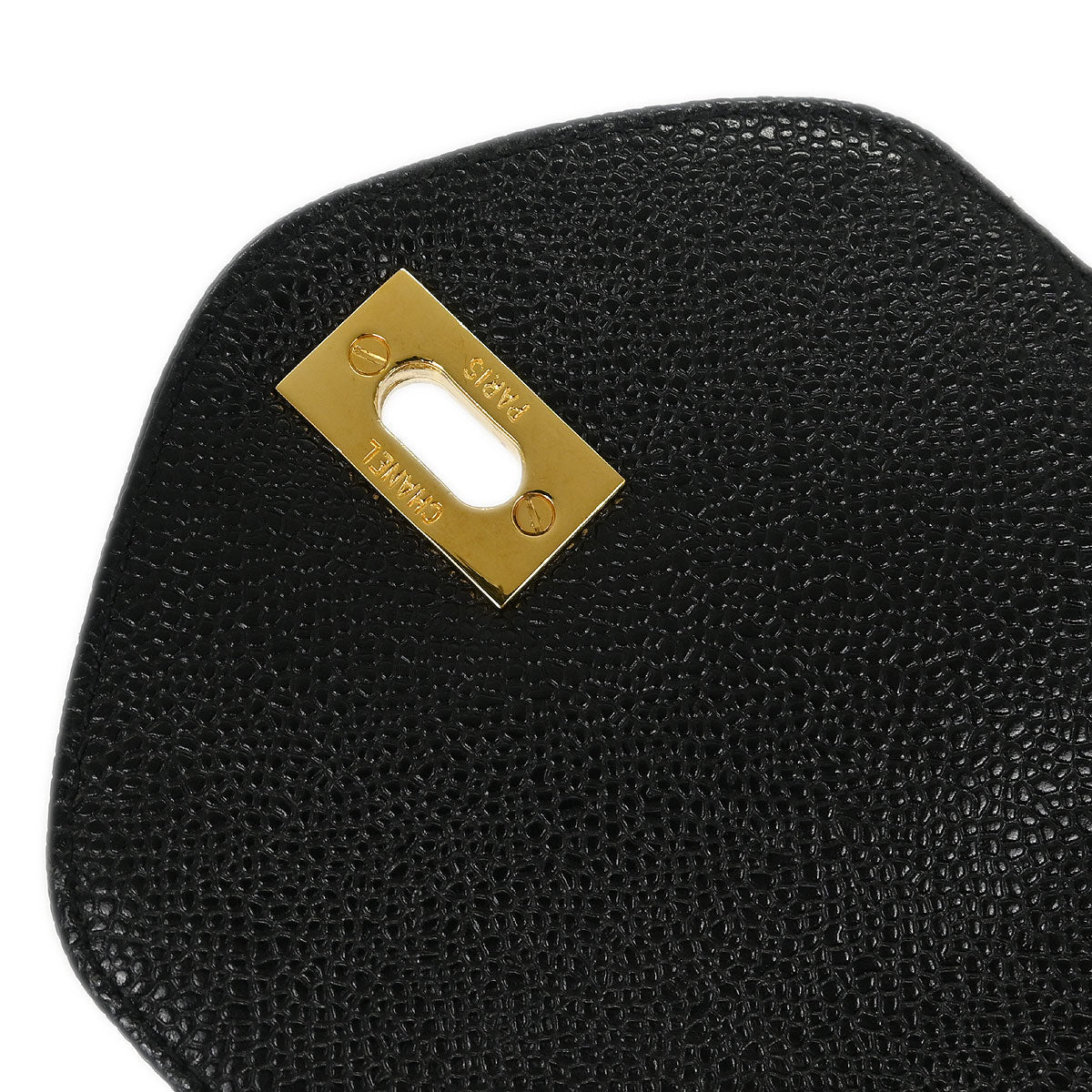 Chanel Black Caviar Supermodel Shoulder Tote Bag