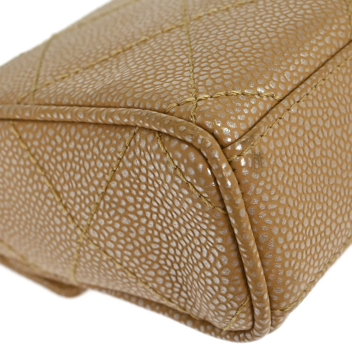 Chanel Beige Caviar Handbag