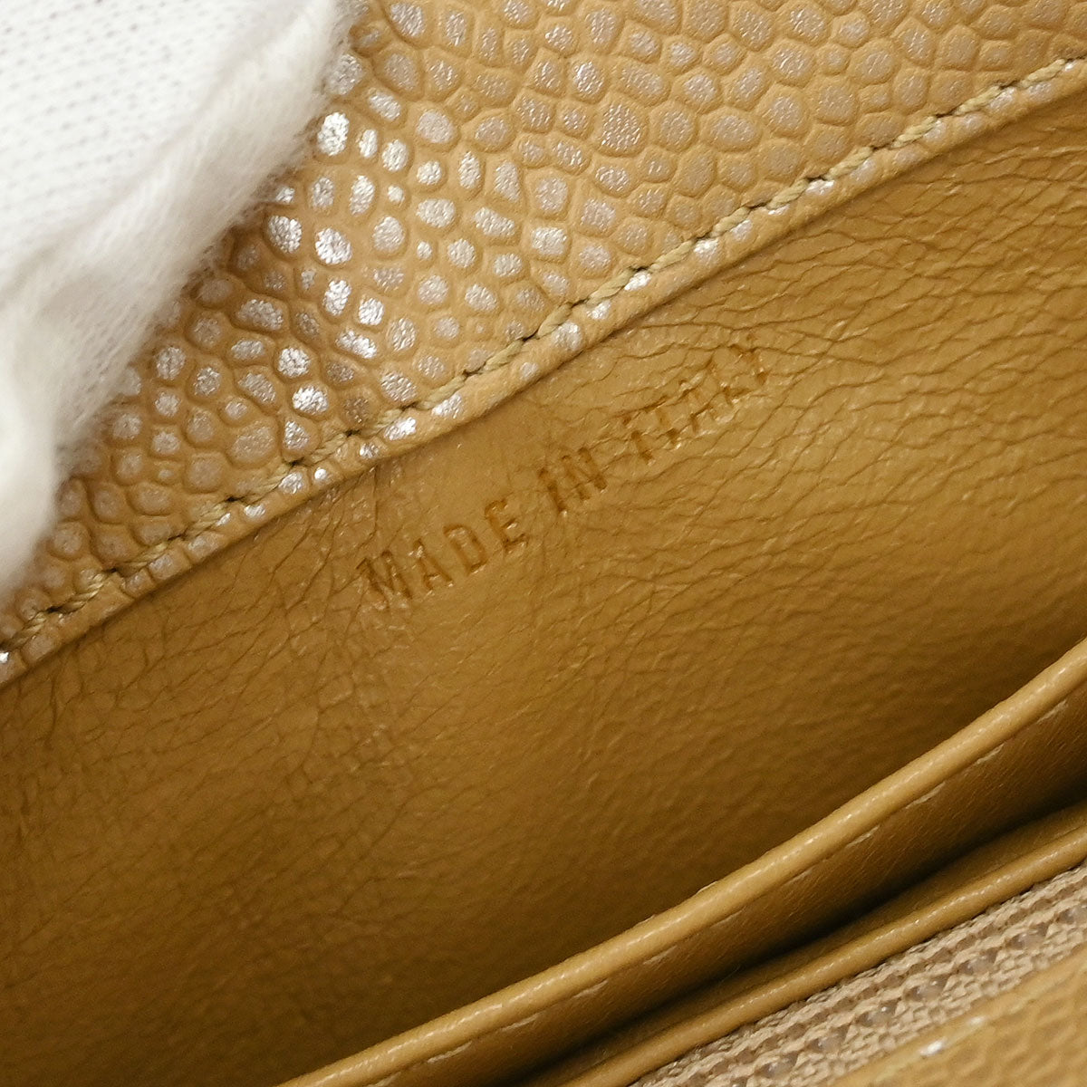 Chanel Beige Caviar Handbag