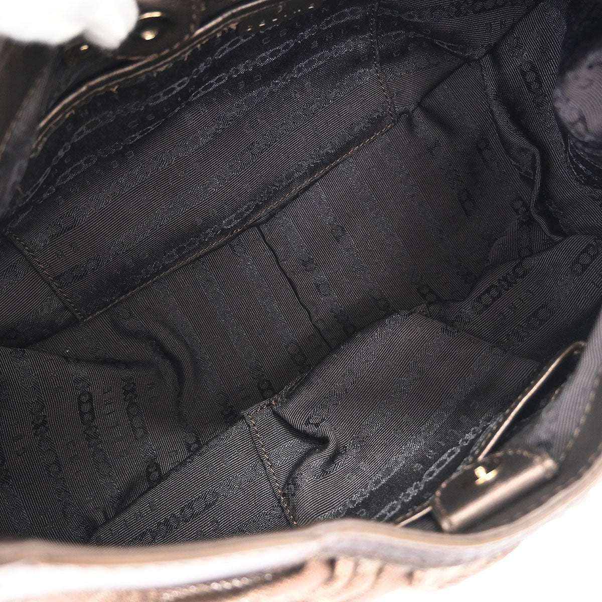 Celine Brown Macadam Shoulder Bag