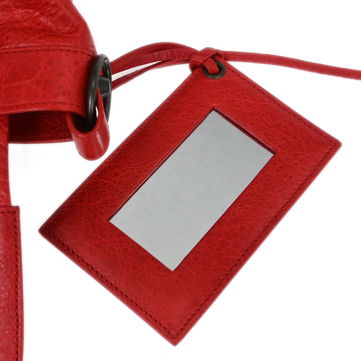 Balenciaga Red The Town 2way Shoulder Handbag