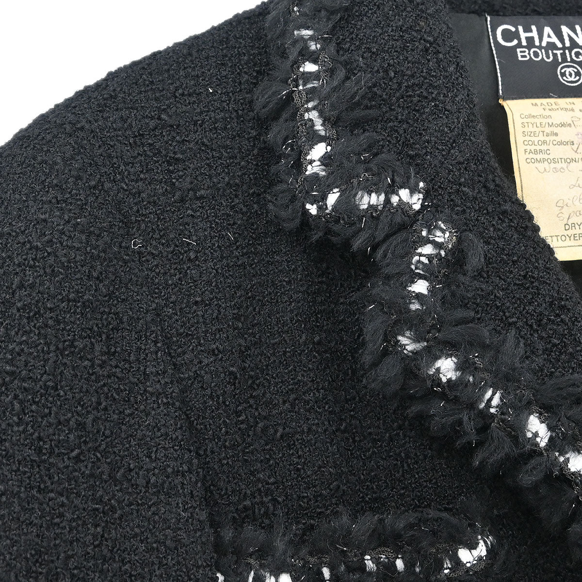 Chanel Jacket Black #36