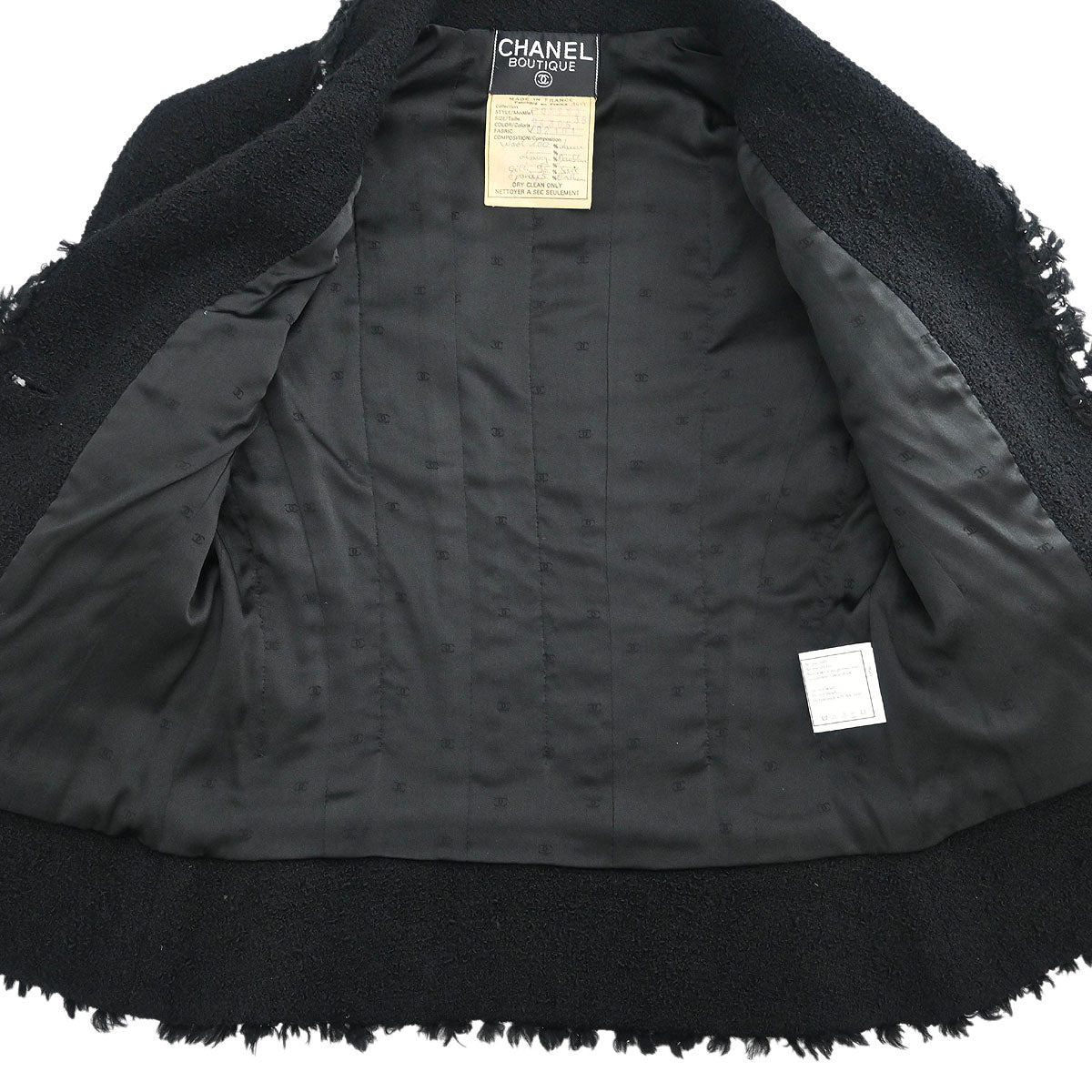 Chanel Jacket Black #36