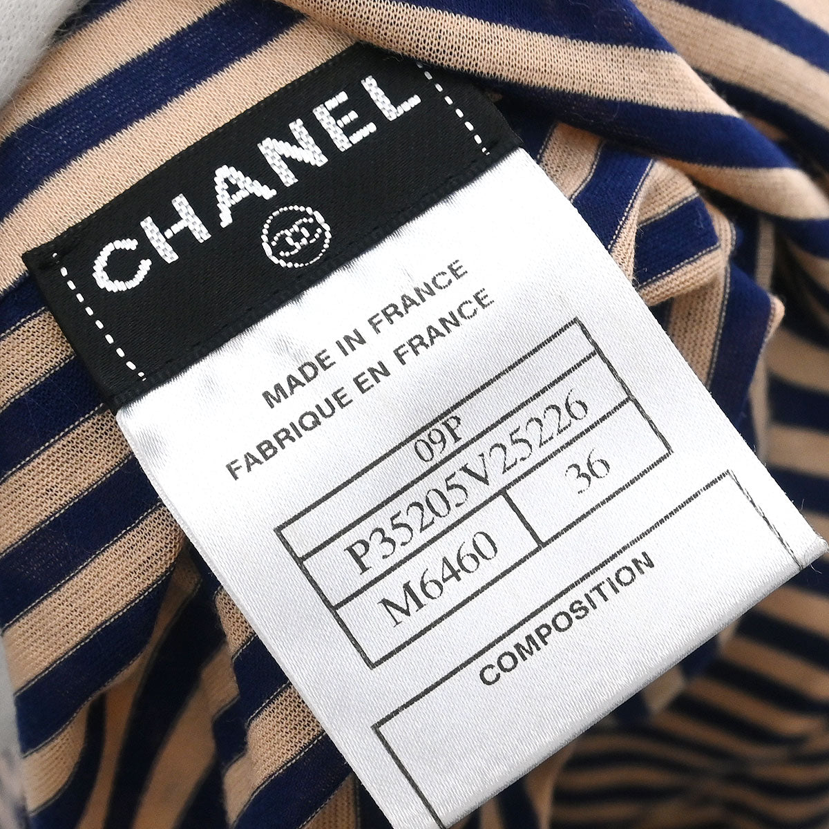 Chanel Sleeveless Tank Top Navy Pink #36
