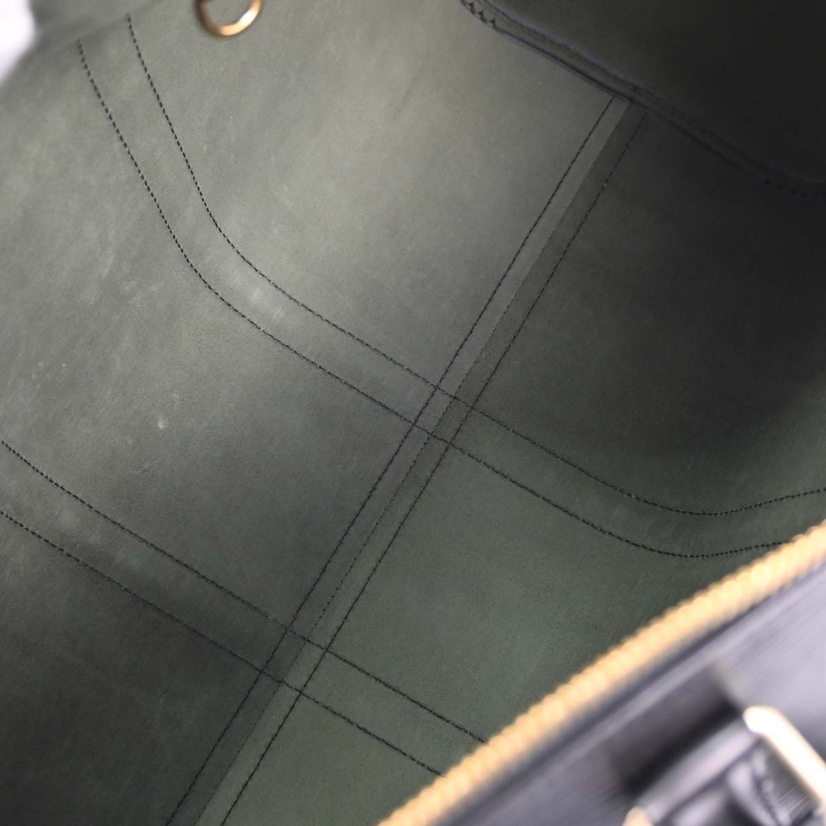 Louis Vuitton Black Epi Keepall 45 Travel Handbag M42972