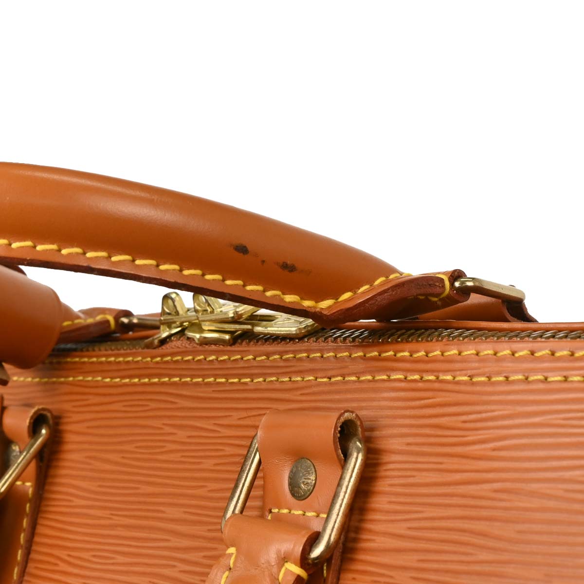 Louis Vuitton Brown Epi Keepall 45 Travel Handbag M42978