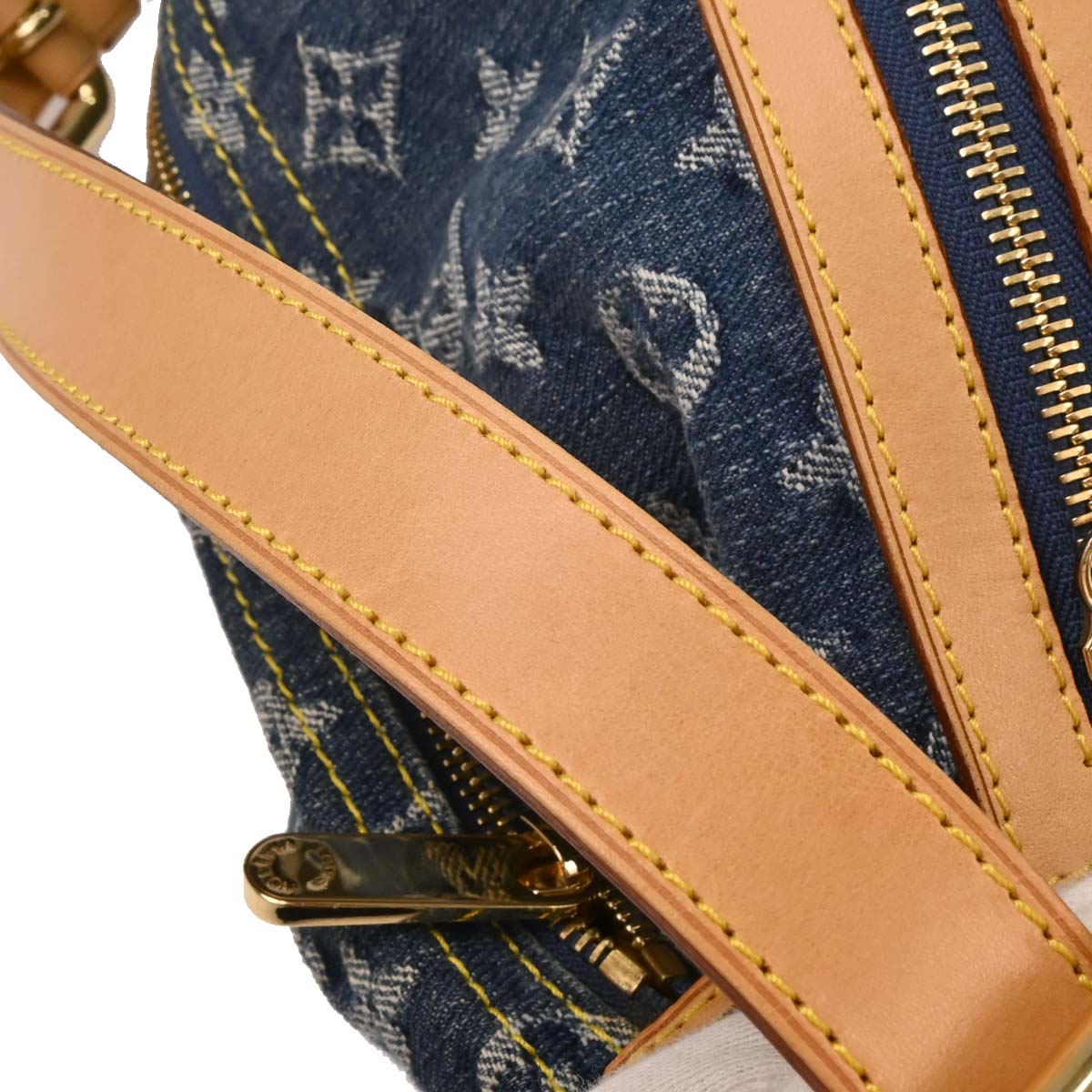 Louis Vuitton Blue Monogram Denim Baggy GM Shoulder Bag M95048
