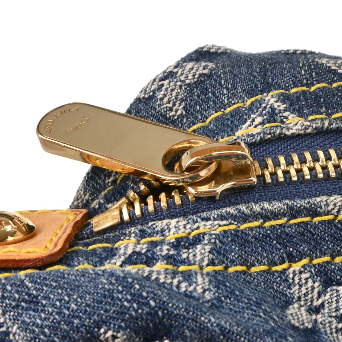 Louis Vuitton Blue Monogram Denim Baggy GM Shoulder Bag M95048