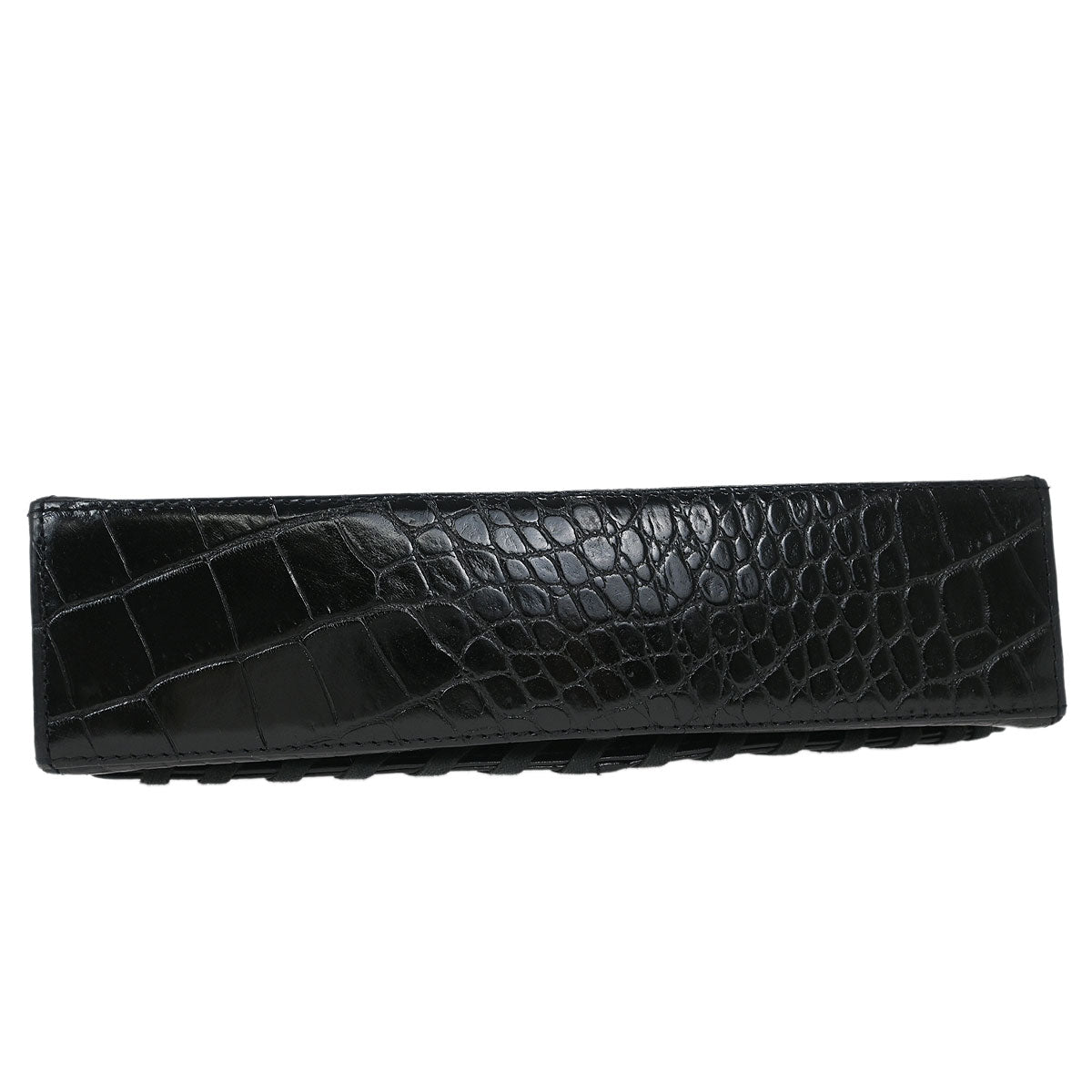 Yves Saint Laurent * Black Leather Shoulder Bag