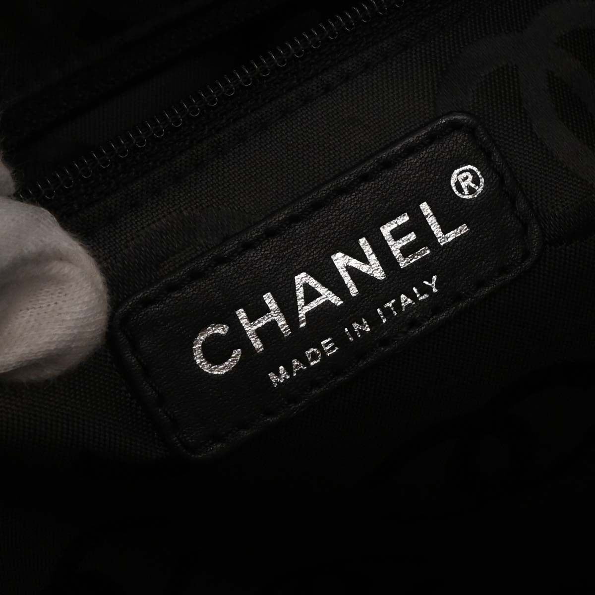 Chanel 2005-2006 Beige Calfskin Cambon Ligne Tote Handbag