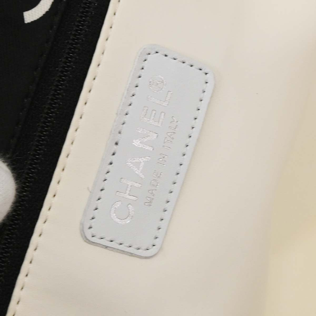 Chanel 2002-2003 Black Canvas By Sea Tote Handbag