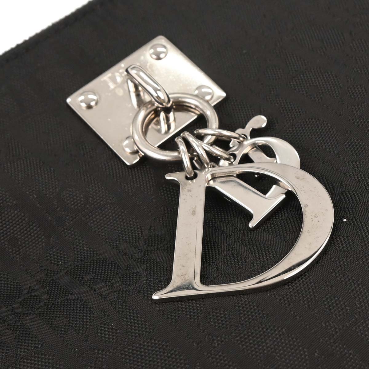 Christian Dior Black Lovely Trotter Shoulder Bag