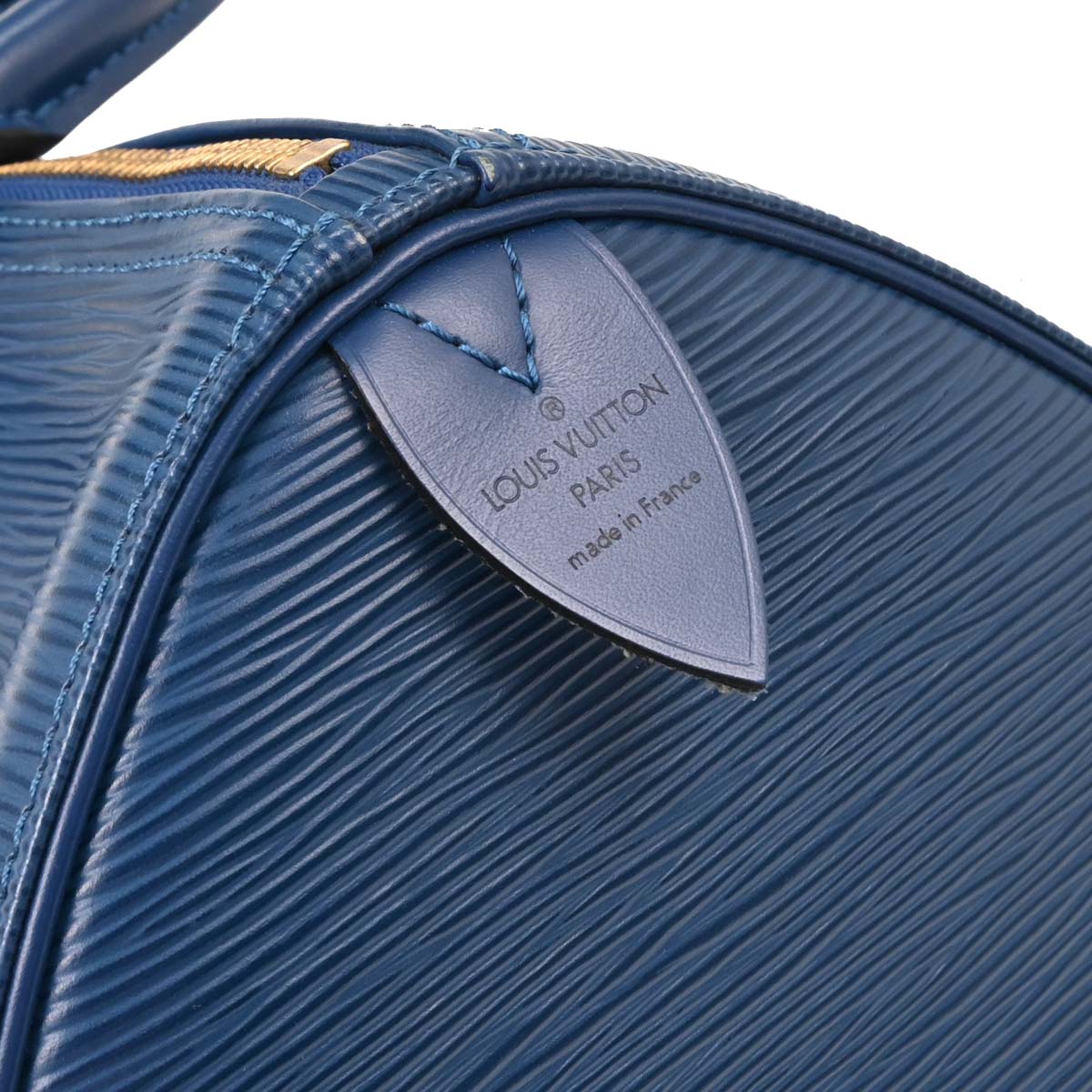 Louis Vuitton Blue Epi Speedy 30 Handbag M43005